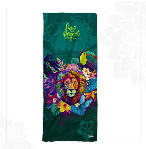 ANIMAL JUNGLE BEACH TOWEL