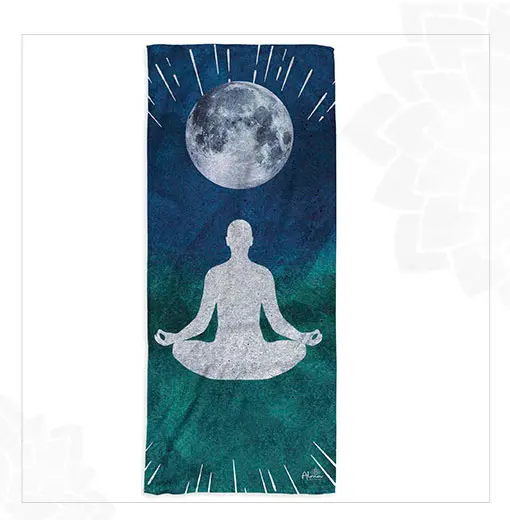 ECO-FRIENDLY MEDITATION MAN TOWEL