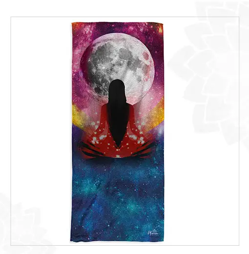 ECO-FRIENDLY MEDITATION MOON TOWEL