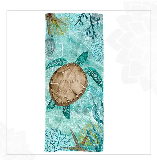 ECO-FRIENDLY SEA TOURTLE TOWEL