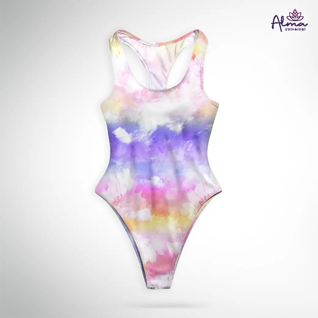 ONE PIECE TIE DYE REVERSIBLE UPF 50 Sun protection