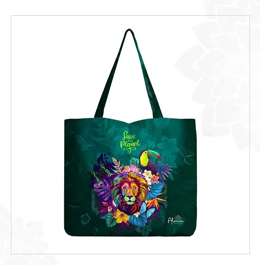 ANIMAL JUNGLE TOTE BAG