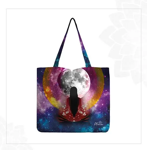 MEDITATION MOON TOTE BAG